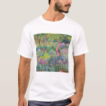T-shirt Claude Monet - Le jardin d'Iris à Giverny<br><div class="desc">Jardin d'Iris à Giverny / Jardin d'Artiste à Giverny - Claude Monet,  1899-1900</div>