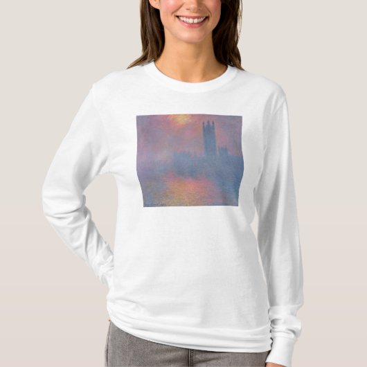 T-shirt Claude Monet | les Chambres du Parlement, Londres (Devant)
