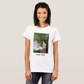 T-shirt Claude Monet - Les femmes dans le jardin (Devant entier)