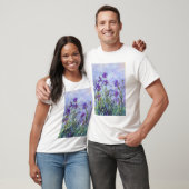 T-shirt Claude Monet - Lilac Irises / Iris Mauves (Unisexe)