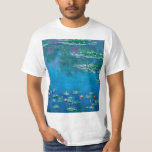 T-shirt Claude Monet - Lilies d'eau 1906<br><div class="desc">Claude Monet - Water Lilies (1906).  La célèbre peinture artistique.</div>