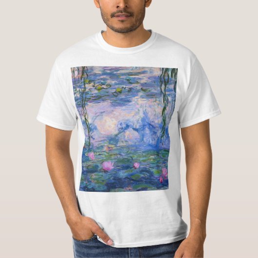 T-shirt Claude Monet - Lys d'eau 1919 (Devant)