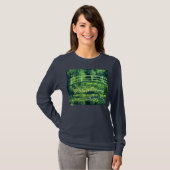 T-shirt Claude Monet : Pont au-dessus d'un étang des (Devant entier)