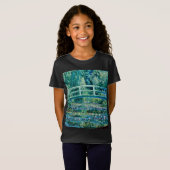 T-Shirt Claude Monet - Pont D'Eau Et Pont Japonais (Devant entier)