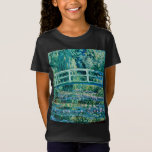 T-Shirt Claude Monet - Pont D'Eau Et Pont Japonais<br><div class="desc">Claude Monet - Pont D'Eau Et Pont Japonais (1899)</div>