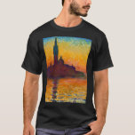 T-shirt Claude Monet San Giorgio Maggiore<br><div class="desc">Claude Monet San Giorgio Maggiore</div>