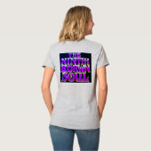 T-shirt Claudia, El Alma Marrón. (Dos entier)