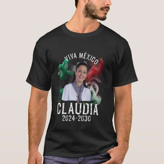 T-shirt Claudia Sheinbaum Pardo Présidente mexicaine (Devant)