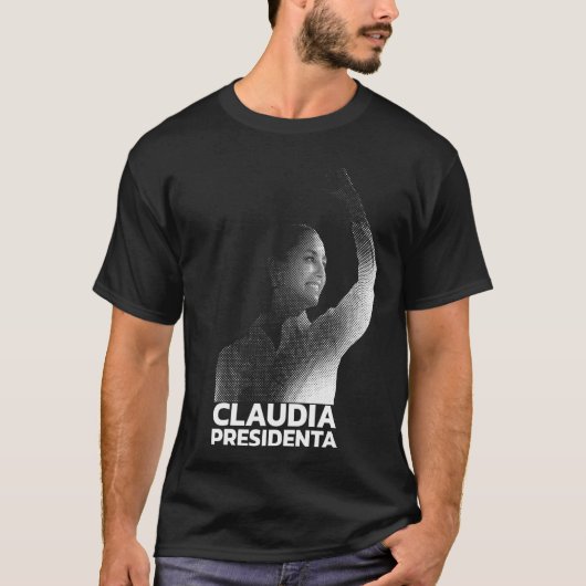 T-shirt Claudia Sheinbaum Presidenta 2024 (Devant)