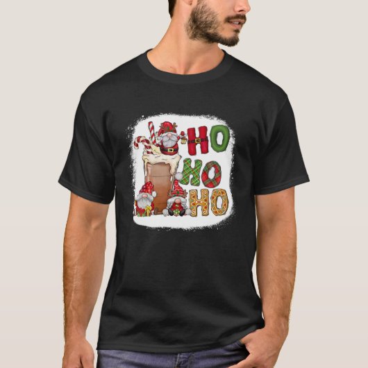 T-shirt Claus Christmas Ho ho ho ho (Devant)