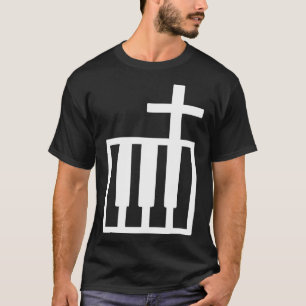 T-shirt Clavier Christian Band Et Musique Interne