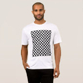 T-shirt Clavier classique noir et blanc STaylor (Devant entier)