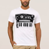 T-shirt Clavier de Synth (Devant)