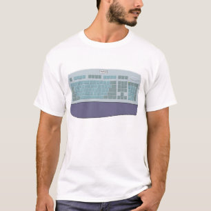 T-shirt Clavier d'Internet