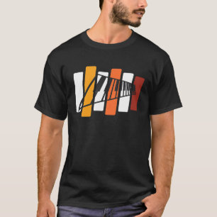T-shirt Clavier du Piano Player