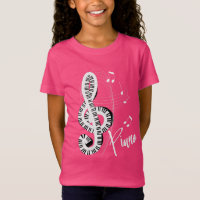 Clavier Treble Clef Fun Music Notes Piano Graphism