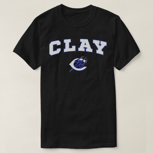 T-shirt Clay High School Blue Devils (Design devant)