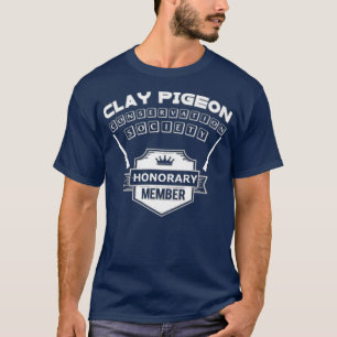 T-shirt Clay Pigeon Conservation Society Membre Funny