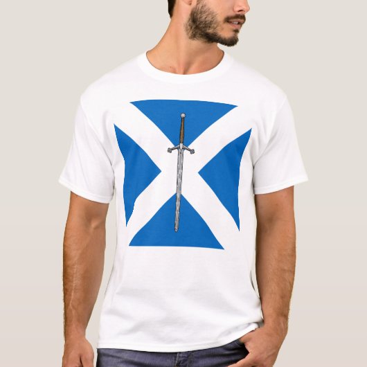T-shirt Claymore et Saltire (Devant)