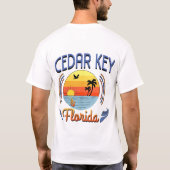 T-shirt Clé de cèdre, Floride (Dos)