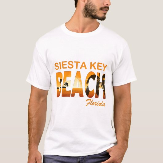 T-shirt Clé de la sieste d'été - floride (Devant)