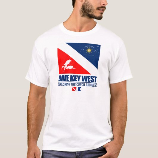 T-shirt Clé de plongée West Apparence (Devant)