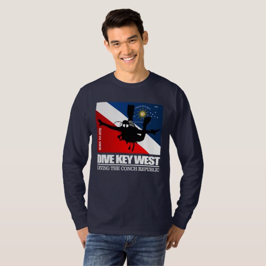 T-shirt Clé de plongée West DF2 (Devant entier)