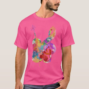 T-shirt Clé de Sol Colorée Violoncelliste Musique Classiqu