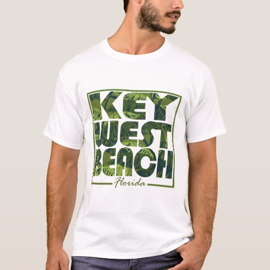 T-shirt Clé d'été ouest - floride (Devant)
