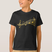 T-shirt Clé d'or de violon (Devant)