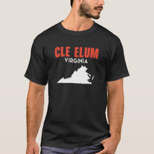 T-shirt Cle Elum Washington USA State America Travel Washi