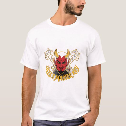 T-shirt Clé maîtresse de l'enfer (Devant)