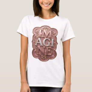 T-shirt Clean Gold IMAGINE Design