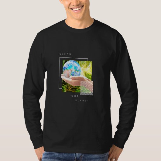 T-shirt Clean Our Planet Forest Edition (Devant)