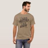 T-shirt Clear Conscience (Devant entier)