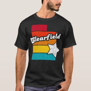 T-shirt Clearfield Utah Souvenir Vintage désorganisé 2