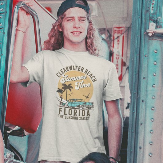 T-shirt ClearWater Beach Florida Summer Time