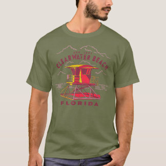 T-shirt Clearwater Beach Florida Vacation Souvenir Life