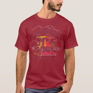T-shirt Clearwater Beach Floride Vacances Souvenir Vie