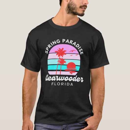 T-shirt Clearwooder Florida Philadelphia Slang Spring Par (Devant)