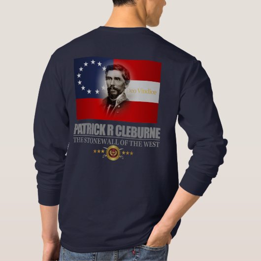 T-shirt Cleburne (patriote du sud) (Dos)