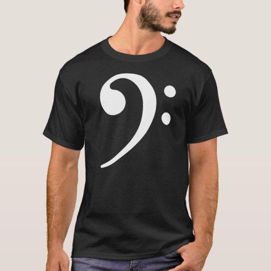 T-SHIRT CLEF BASSE (Devant)