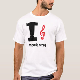 T-shirt clef d'amour de priscilla