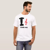 T-shirt clef d'amour de priscilla (Devant entier)