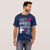T-shirt Cleft Palate Lip Squad Cleft Strong (Devant entier)