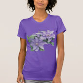 T-shirt Clematis violet (Devant)