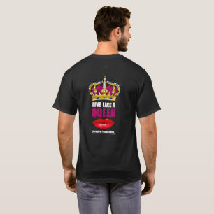 T-shirt Clempire vivant comme un tee - shirt de