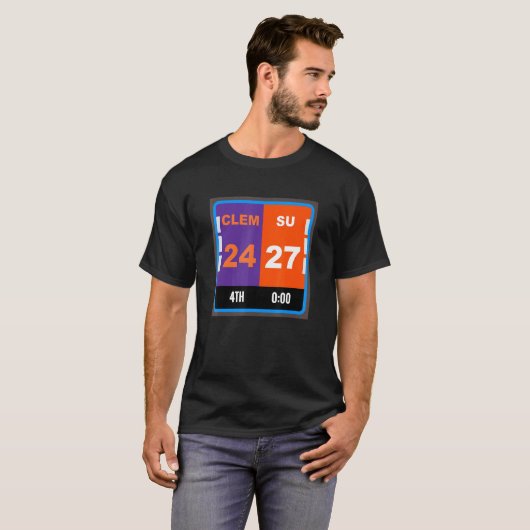 T-shirt Clemson Sc (Devant entier)