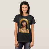 T-shirt Cleopatra Egyptian Pharaoh Queen Art (Devant entier)