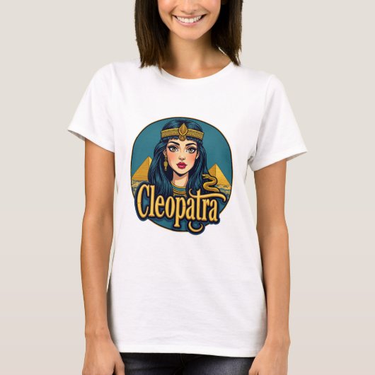T-shirt Cleopatra Graphic, reine égyptienne (Devant)